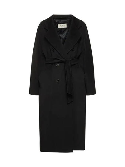 MADAME cashmere belt coat black 2310180139 003 - MAX MARA - BALAAN 2