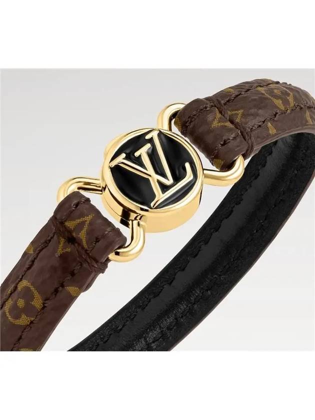 LV Clic It Bracelet Gold Brown - LOUIS VUITTON - BALAAN 4