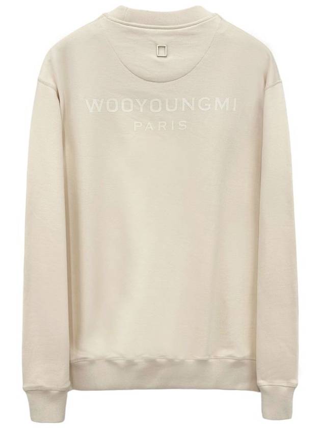 Back Logo Sweatshirt W243TS27725E - WOOYOUNGMI - BALAAN 3