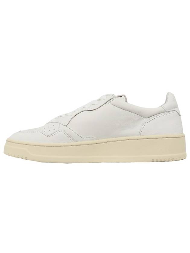 Medalist Goatskin Low Top Sneakers White - AUTRY - BALAAN 4