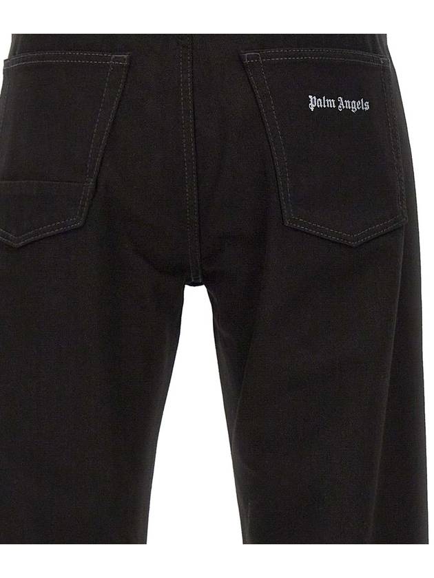 Straight Pants PMYA040F23DEN002 1001 - PALM ANGELS - BALAAN 4