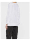 Klowia Logo Print Linen Sweatshirt White - ISABEL MARANT - BALAAN 5