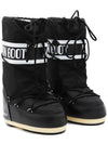 Logo Snow Winter Boots Black - MOON BOOT - BALAAN 3