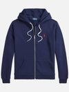 Pony Logo Zip-Up Hoodie Navy - POLO RALPH LAUREN - BALAAN 2