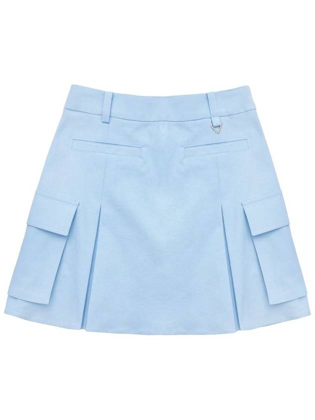 A-line cargo skirtblue - BUTTONPLAY - BALAAN 2