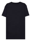 Elmo Pocket Cotton Short Sleeve T-Shirt Black - MAX MARA - BALAAN 3