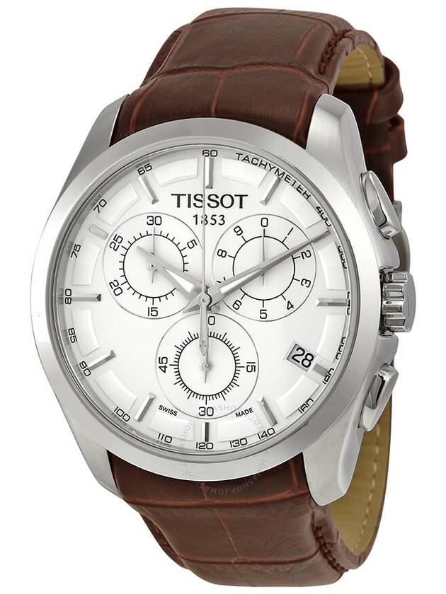 Tissot Couturier Chronograph Silver Dial Men's Watch T0356171603100 - TISSOT - BALAAN 1