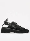 Lug Strap Sandals Black - BOTTEGA VENETA - BALAAN 2