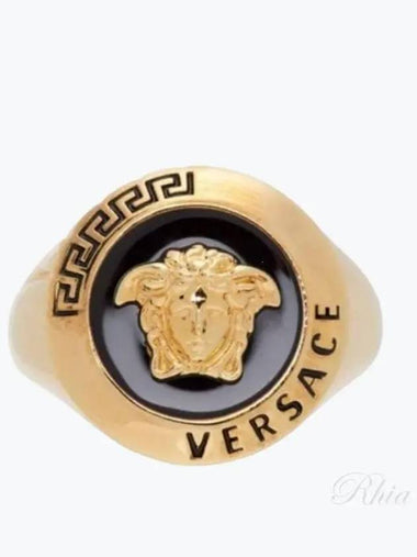 1004340 1A00638 4J120 Medusa Greca Ring - VERSACE - BALAAN 1