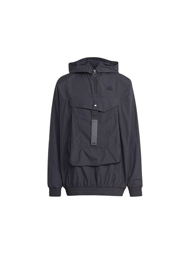 City Escape Premium Windbreaker Black - ADIDAS - BALAAN 1