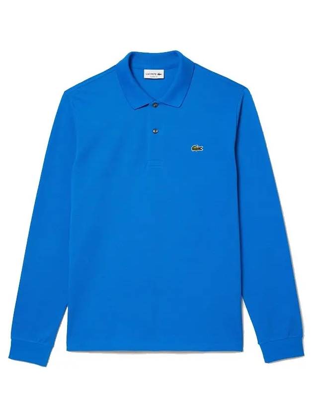 Long sleeve classic fit blue - LACOSTE - BALAAN 1