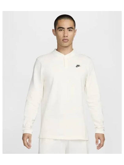 Club Henry Long Sleeve T-Shirt White - NIKE - BALAAN 2