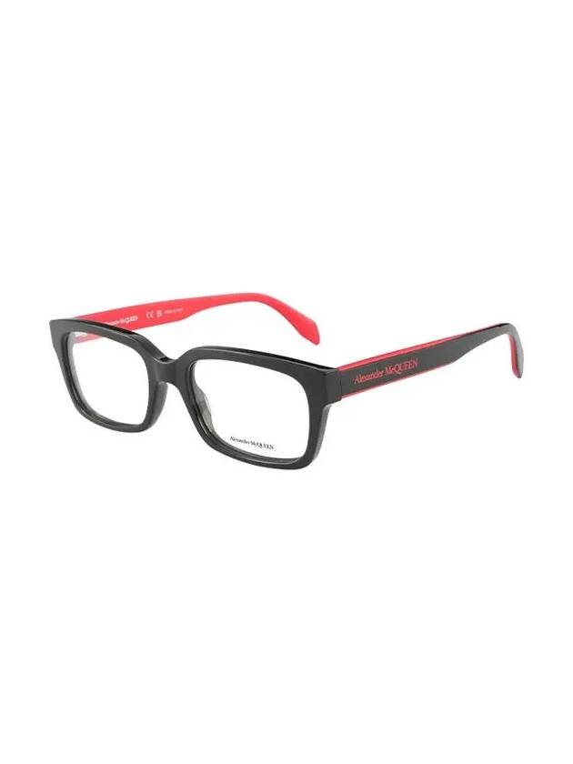 Eyewear Square Acetate Eyeglasses Black - ALEXANDER MCQUEEN - BALAAN 4