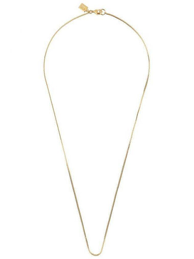 Box Chain 50Cm Necklace Gold - CRYSTAL HAZE - BALAAN 1