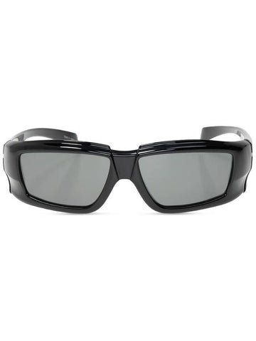 Rick Owens ‘Rick’ Sunglasses, Men's, Black - RICK OWENS - BALAAN 1