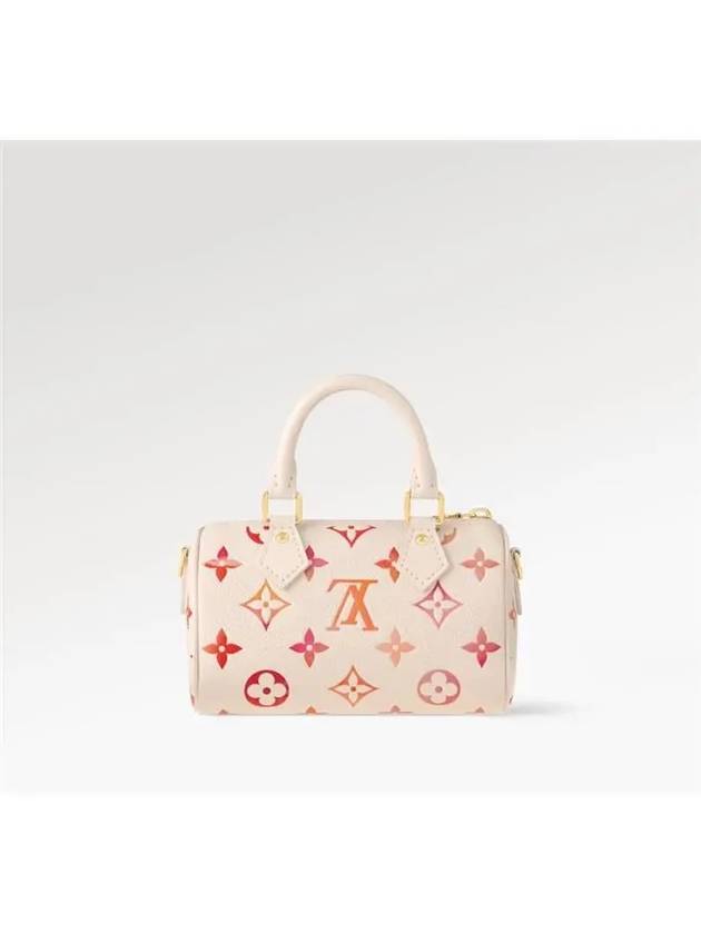 Nano Speedy Monogram Empreinte Tote Bag Sunrise Aquarelle - LOUIS VUITTON - BALAAN 7