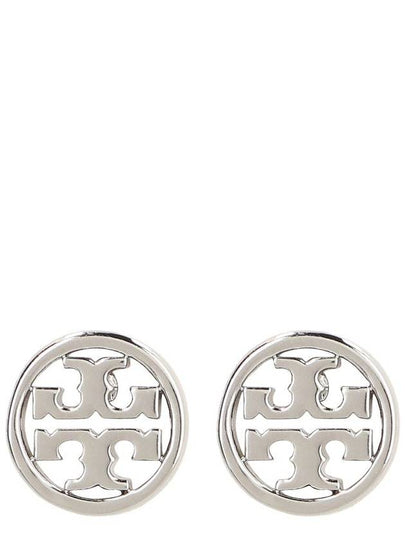 Miller Stud Earrings Silver - TORY BURCH - BALAAN 2