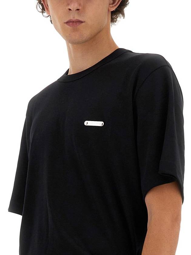 Helmut Lang Metal Logo T-Shirt - HELMUT LANG - BALAAN 4