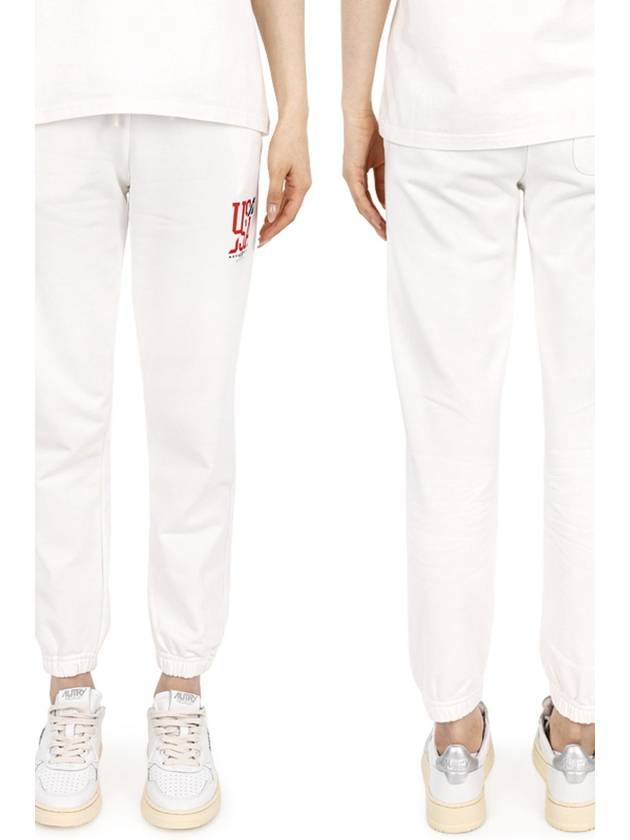 Iconic USA Logo Track Pants White - AUTRY - BALAAN 3