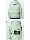 Men's Wappen Patch Crinkle Wraps Padding Sage - STONE ISLAND - BALAAN 6