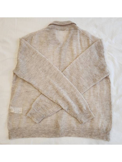 Kid mohair sheer knit cardigan - AURALEE - BALAAN 2