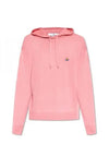 Embroidered Logo Virgin Wool Hoodie Pink - VIVIENNE WESTWOOD - BALAAN 2