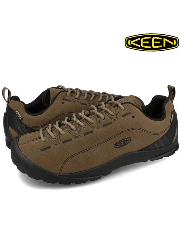 Jasper Waterproof Low-Top Sneakers Canteen - KEEN - BALAAN 2