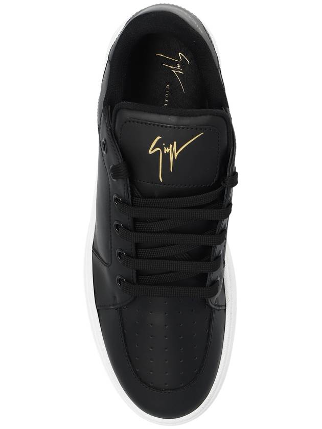 Giuseppe Zanotti Sneakers With Logo, Men's, Black - GIUSEPPE ZANOTTI - BALAAN 6