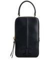 T Timeless Phone Cross Bag Black - TOD'S - BALAAN 1