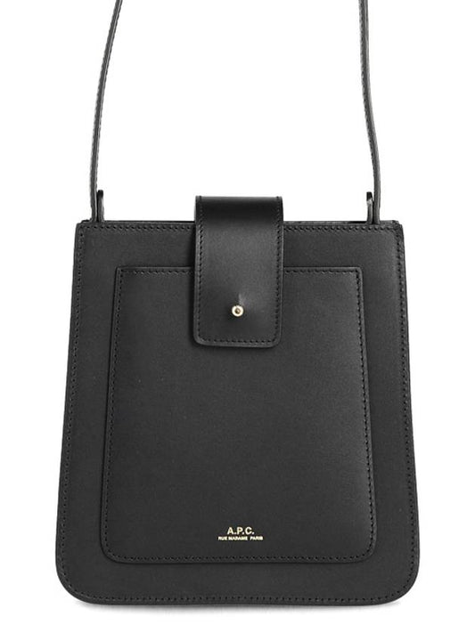 Alvine Shoulder Bag Black - A.P.C. - BALAAN.