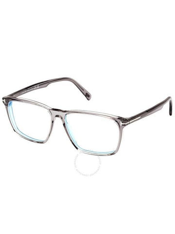 Tom Ford Blue Light Block Square Men's Eyeglasses FT5959-B 020 56 - TOM FORD - BALAAN 1