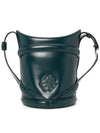 The Curve Small Bucket Bag Forest Green - ALEXANDER MCQUEEN - BALAAN 5