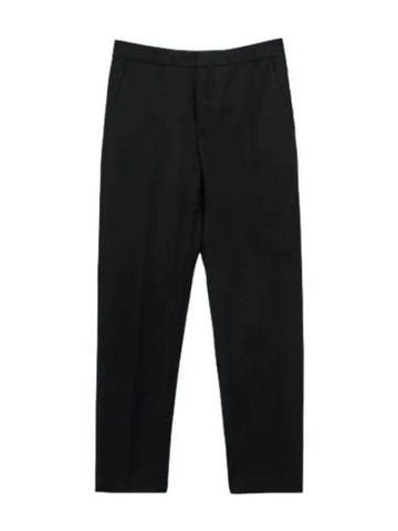 Slim straight trousers pants black suit slacks - WARDROBE.NYC - BALAAN 1