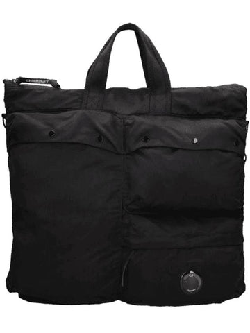 Lens Large Tote Bag Black - CP COMPANY - BALAAN 1
