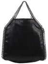 silver Falabella tiny tote bag black - STELLA MCCARTNEY - BALAAN 3