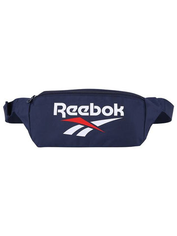 Classic Vector Logo Belt Bag Navy - REEBOK - BALAAN 1