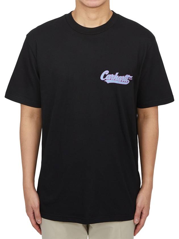 Spill Short Sleeve T-Shirt Black - CARHARTT WIP - BALAAN 2