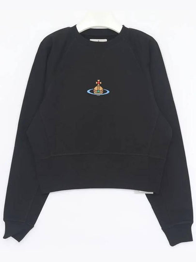 RB Embroidered Logo Sweatshirt Black - VIVIENNE WESTWOOD - BALAAN 2