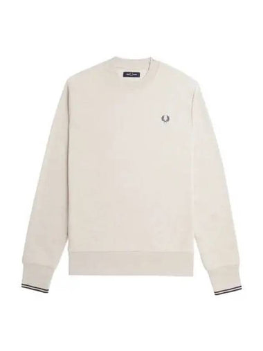 Fred Perry crewneck sweatshirt porridge marl - FRED PERRY - BALAAN 1