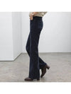 Ellie Hidden Banding Sheep Fleece Bootcut Denim Pants - MONO AT.D - BALAAN 2