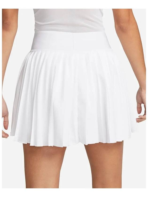 Women s Dri Fit Advantage Pleated Skirt White DR6849 100 - NIKE - BALAAN 4