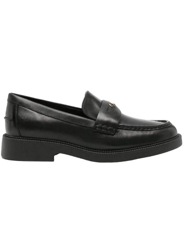 Michael Logo Penny Leather Loafer 40R4EDMP1L - MICHAEL KORS - BALAAN 1