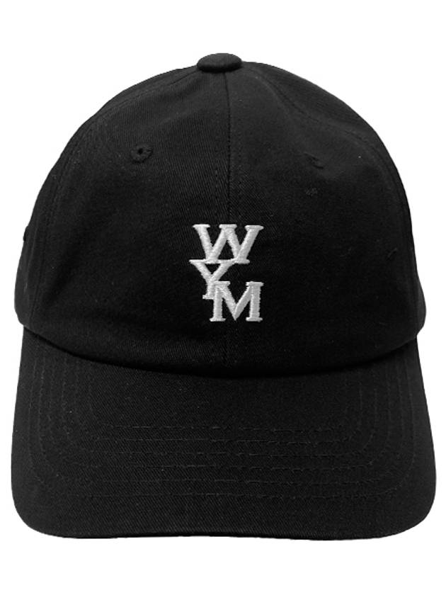 Logo Cotton Ball Cap Black - WOOYOUNGMI - BALAAN 2