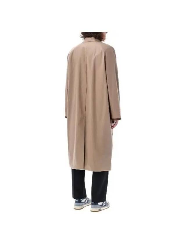 FF decorated cotton fabric trench coat 23AFF0741APNGF1M2L - FENDI - BALAAN 2