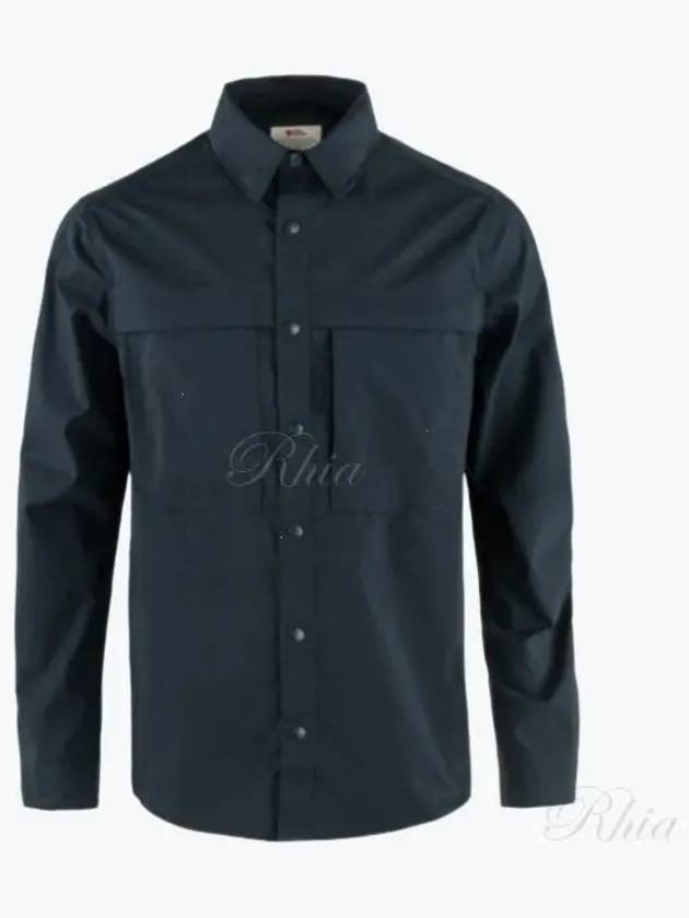 Men s Abisko Trail Long Sleeve Shirt 12600194 555 LS M - FJALL RAVEN - BALAAN 1