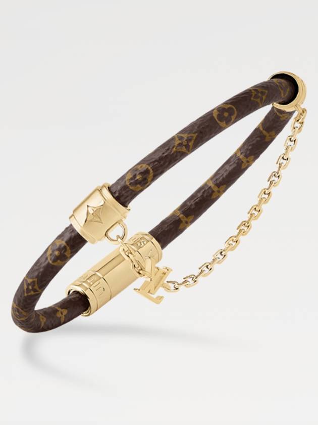 Chain It Bracelet Gold Brown - LOUIS VUITTON - BALAAN 3