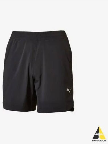 Men AW PES Woven Short BLACK - PUMA - BALAAN 1