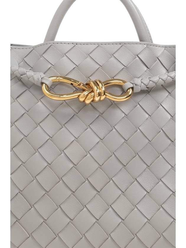 Bottega Veneta Shoulder Bag Andiamo Small, Women's, Grey - BOTTEGA VENETA - BALAAN 7