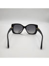 Square Sunglasses Acetate Black Frame Asian Fit - CHANEL - BALAAN 8