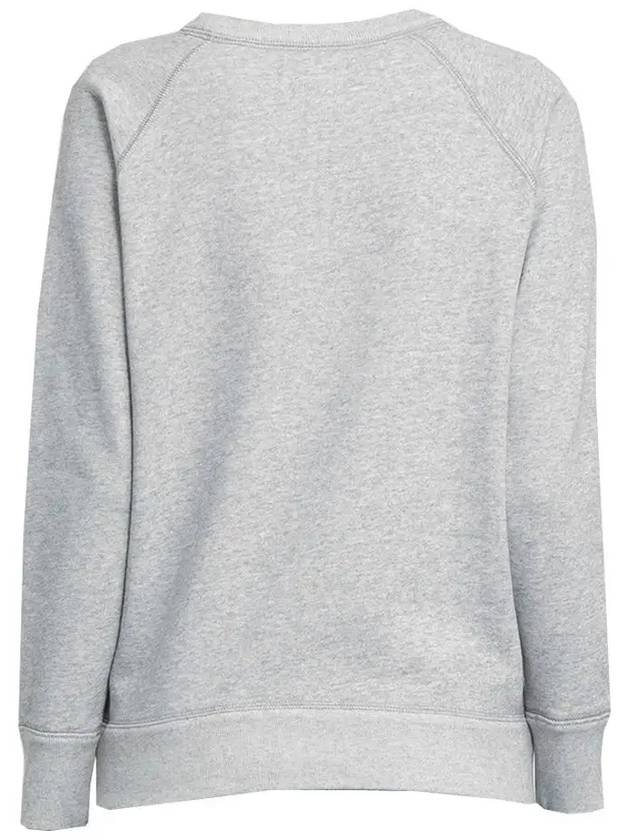 Millyp Small Logo Crew Neck Sweatshirt Grey - ISABEL MARANT - BALAAN 4